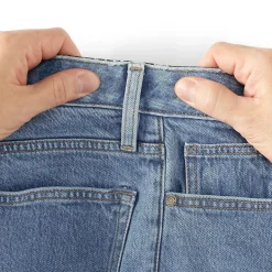Men's Stretch Comfort Waist Classic Fit Flannel Lined Jean