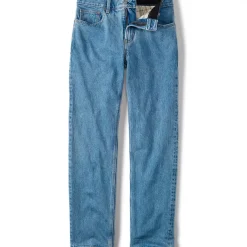 Men's Stretch Comfort Waist Classic Fit Flannel Lined Jean