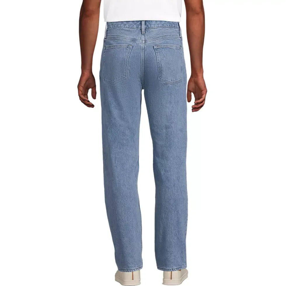 Men's Stretch Comfort Waist Classic Fit Flannel Lined Jean