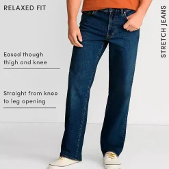 Men's Stretch Relaxed Fit Jean
