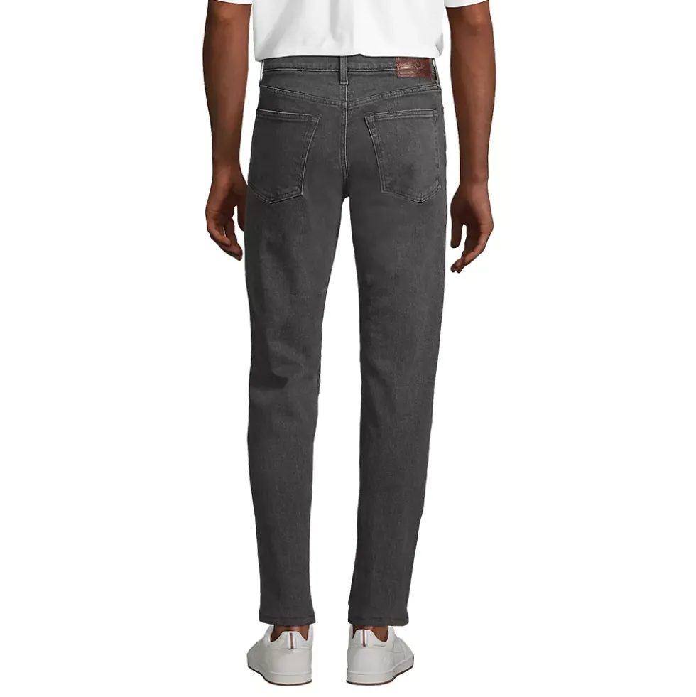 Men's Stretch Traditional Fit Jean Washed Black