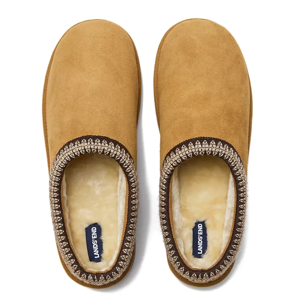 Men's Suede Hearth Slippers