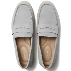 Men's Suede Penny Loafers