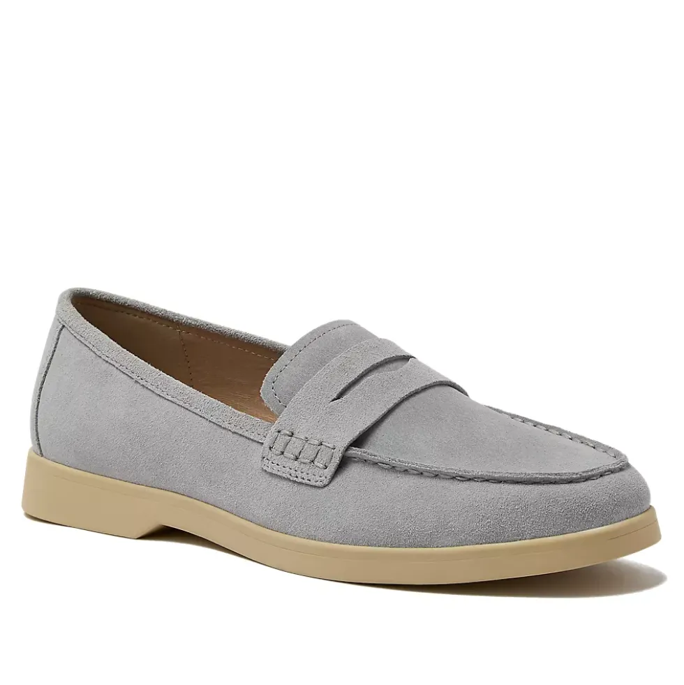 Men's Suede Penny Loafers