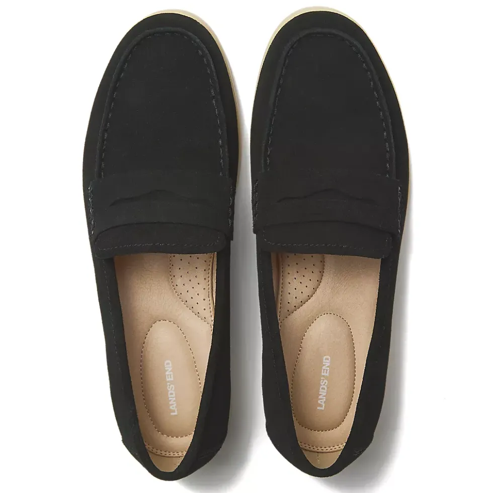 Men's Suede Penny Loafers