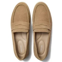 Men's Suede Penny Loafers