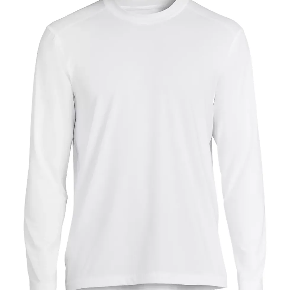 Men's SunShade UPF 50 Long Sleeve Swim Tee Rash Guard