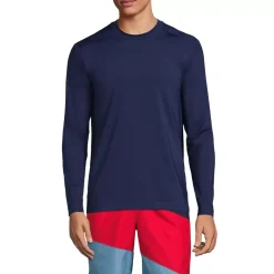 Men's SunShade UPF 50 Long Sleeve Swim Tee Rash Guard