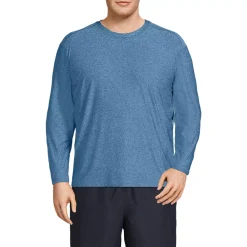 Men's SunShade UPF 50 Long Sleeve Swim Tee Rash Guard
