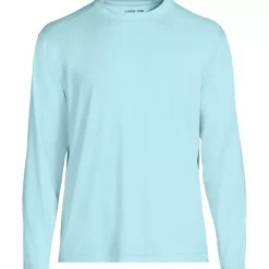 Men's SunShade UPF 50 Long Sleeve Swim Tee Rash Guard