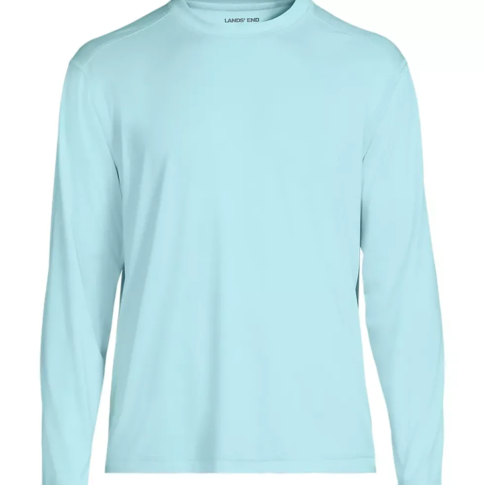 Men's SunShade UPF 50 Long Sleeve Swim Tee Rash Guard