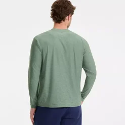 Men's SunShade UPF 50 Long Sleeve Swim Tee Rash Guard