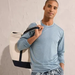 Men's SunShade UPF 50 Long Sleeve Swim Tee Rash Guard