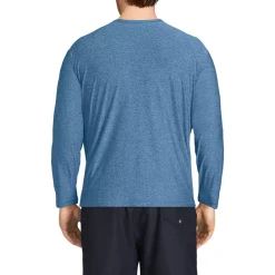 Men's SunShade UPF 50 Long Sleeve Swim Tee Rash Guard