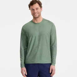 Men's SunShade UPF 50 Long Sleeve Swim Tee Rash Guard