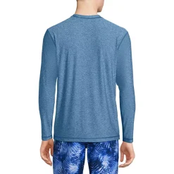 Men's SunShade UPF 50 Long Sleeve Swim Tee Rash Guard