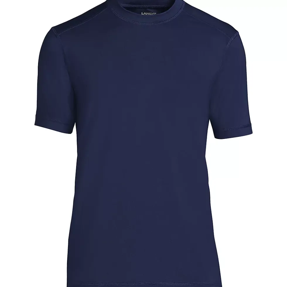 Men's SunShade UPF 50 Short Sleeve Swim Tee Rash Guard