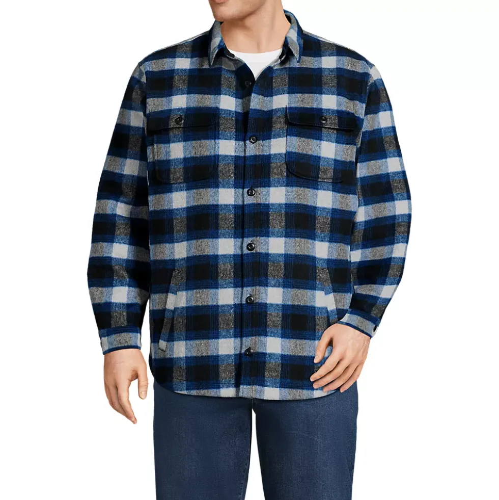 Men's Super Brushed Shirt Jacket