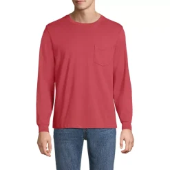 Men's Super-T Long Sleeve T-Shirt with Pocket