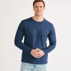 Men's Super-T Long Sleeve T-Shirt with Pocket
