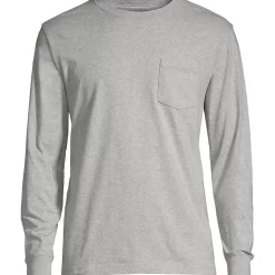 Men's Super-T Long Sleeve T-Shirt with Pocket