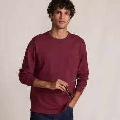 Men's Super-T Long Sleeve T-Shirt with Pocket