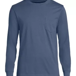 Men's Super-T Long Sleeve T-Shirt with Pocket