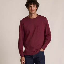 Men's Super-T Long Sleeve T-Shirt with Pocket