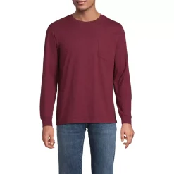 Men's Super-T Long Sleeve T-Shirt with Pocket