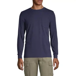 Men's Super-T Long Sleeve T-Shirt with Pocket