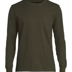 Men's Super-T Long Sleeve T-Shirt with Pocket