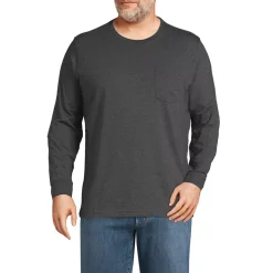 Men's Super-T Long Sleeve T-Shirt with Pocket