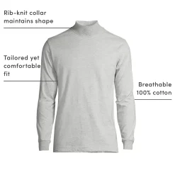 Men's Super-T Mock Turtleneck