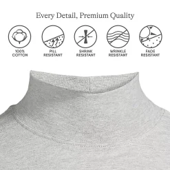 Men's Super-T Mock Turtleneck