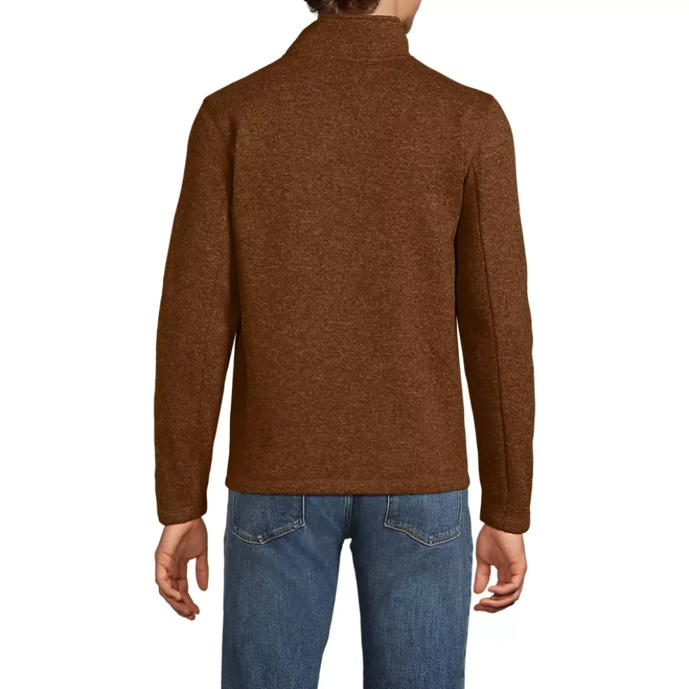 Men's Sweater Fleece Quarter Zip Pullover