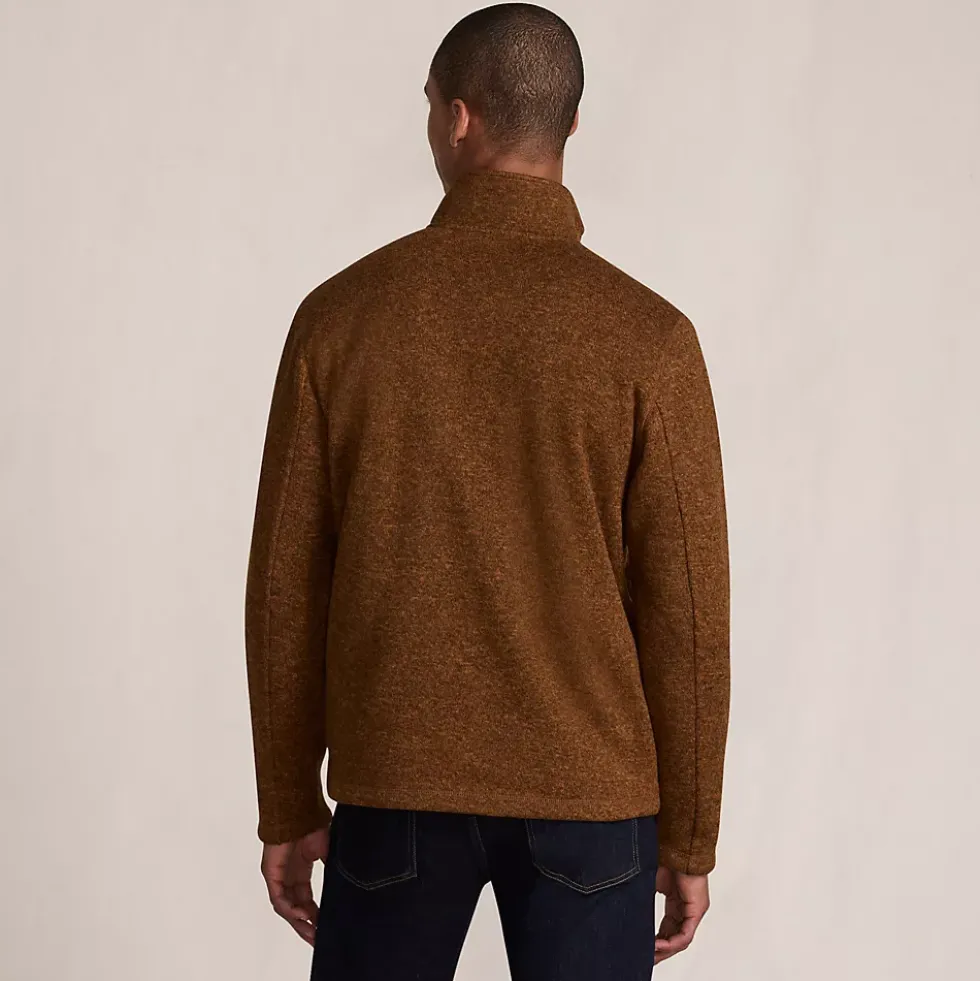 Men's Sweater Fleece Quarter Zip Pullover