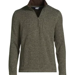 Men's Sweater Fleece Quarter Zip Pullover