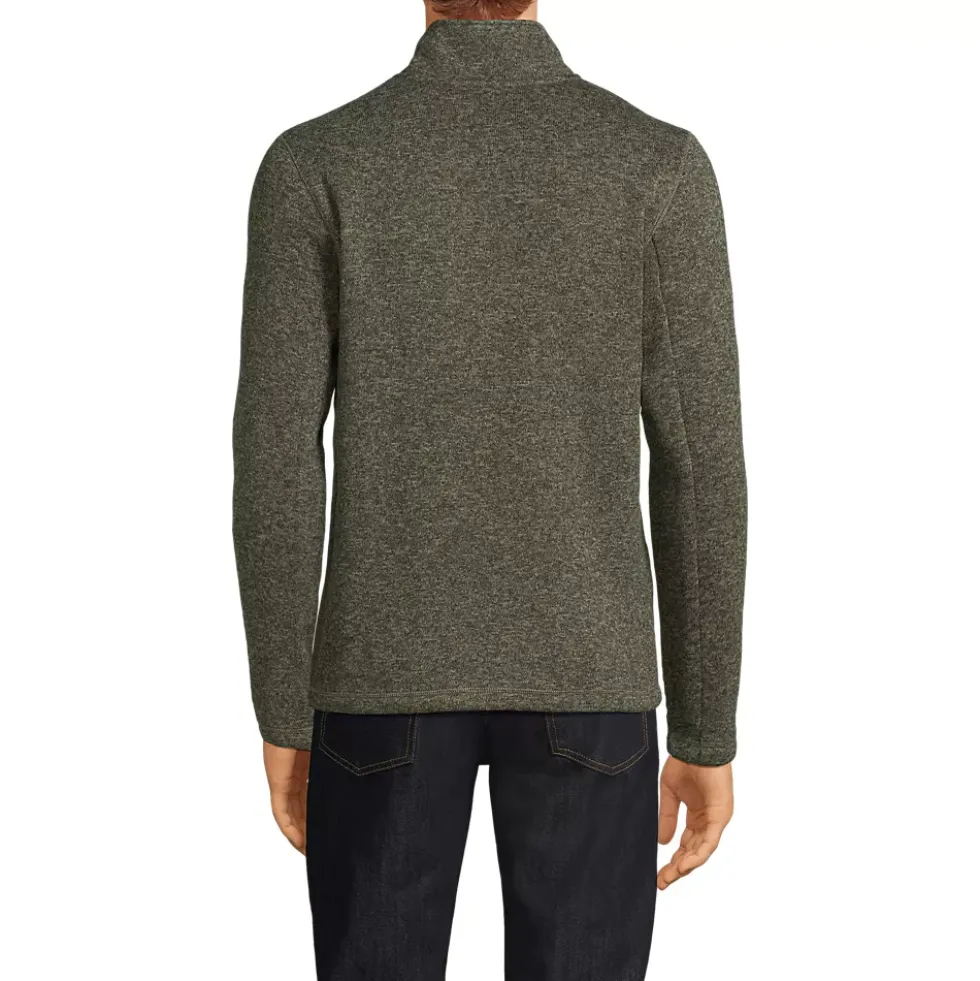 Men's Sweater Fleece Quarter Zip Pullover