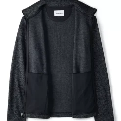 Men's Sweater Fleece Zip Front Jacket