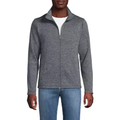 Men's Sweater Fleece Zip Front Jacket
