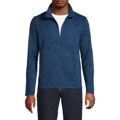 Men's Sweater Fleece Zip Front Jacket