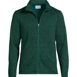 Men's Sweater Fleece Zip Front Jacket