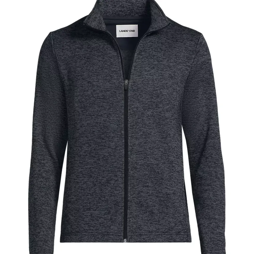 Men's Sweater Fleece Zip Front Jacket