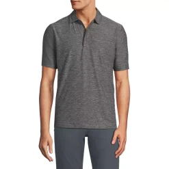 Men's Tall Short Sleeve Flex Performance Pieced Yoke Polo