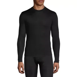 Men's Tall Silk Long Underwear Crew Neck