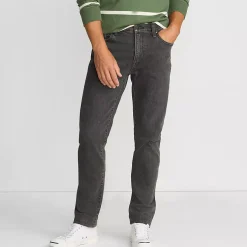 Men's Tall Slim Fit Stretch Jeans Washed Black