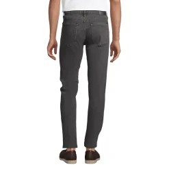 Men's Tall Slim Fit Stretch Jeans Washed Black