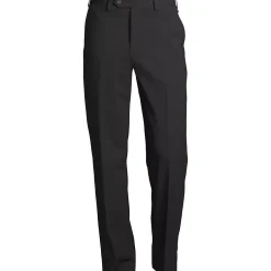 Men's Tall Washable Wool Plain Trousers