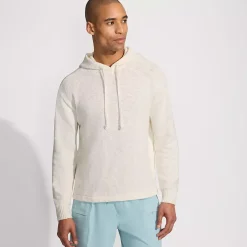 Men's Textural Slub Hoodie Sweater