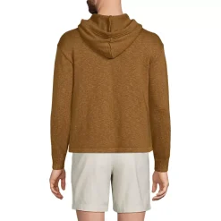 Men's Textural Slub Hoodie Sweater
